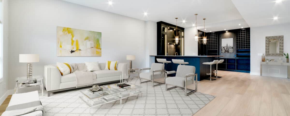 Dickinson Place Custom Home Lot 6 staged