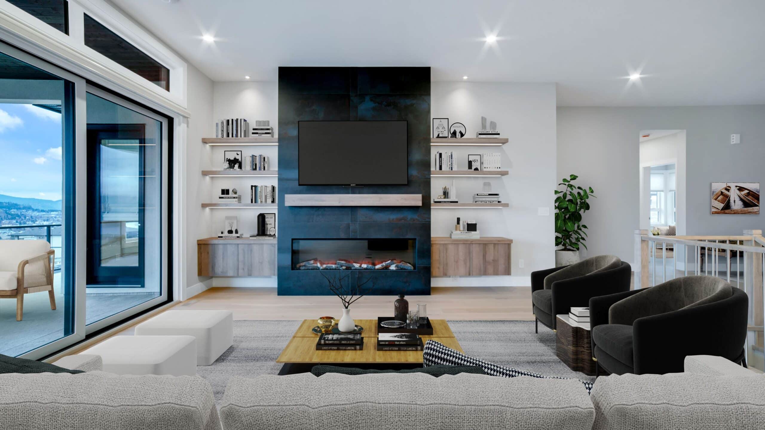 Dickinson Place Custom Home Lot 6 staged